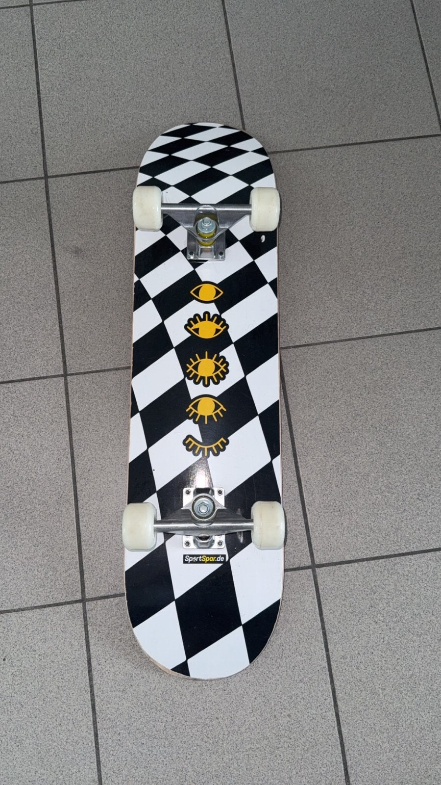 Skateboard + inclusief 2 decks inclusief, Ophalen, Zo goed als nieuw, Skateboard