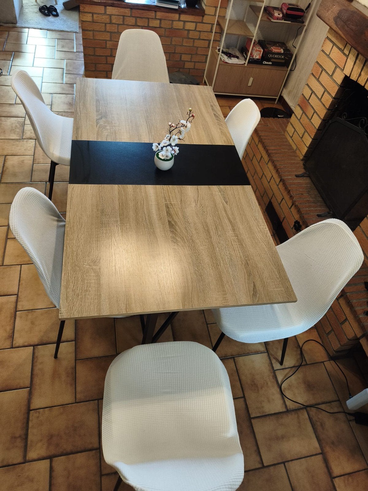 Table de salon pliable, Maison & Meubles, Salles à manger complètes, Enlèvement, Comme neuf, Moderne, 4 à 6 chaises