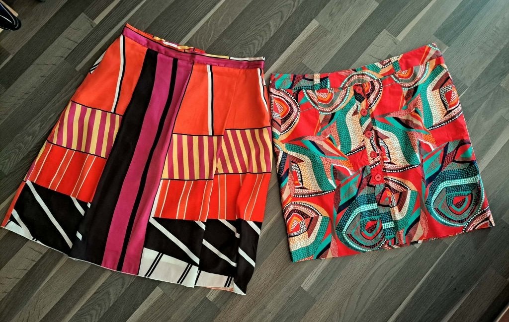 Marie Méro, en/of Madeleine, kleurrijk rokje, mt 46/48, Kleding | Dames, Ophalen of Verzenden, Zo goed als nieuw, Meerkleurig