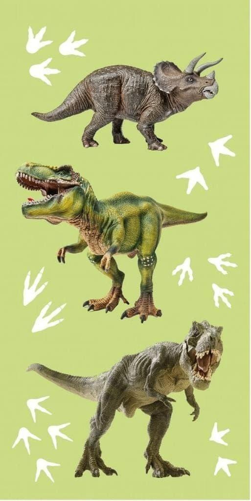 Dinosaurus Badlaken / Strandlaken - Katoen, Kinderen en Baby's, Kinderkleding | Kinder-zwemkleding, One size, Nieuw, Ophalen of Verzenden