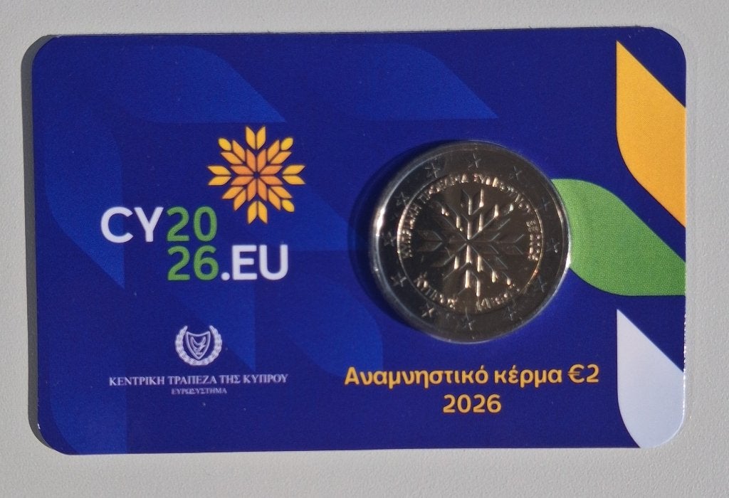 2 euro Chypre 2026 en coincard, Enlèvement ou Envoi, Chypre, 2 euros