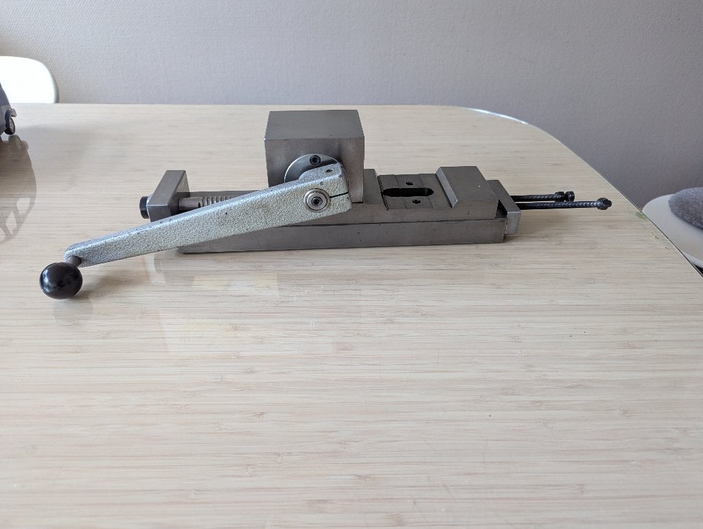 Schaublin hefboom-afsteeksupport (102-54.000) voor 102N, Bricolage & Construction, Tours, Comme neuf, Élément, Enlèvement ou Envoi