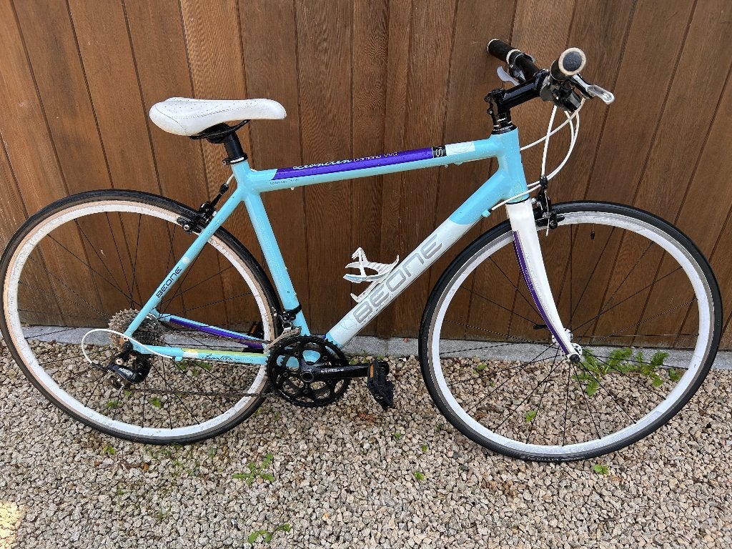 Koersfiets Leontine  beOne, Gebruikt, Velgrem, Aluminium, 15 tot 20 versnellingen