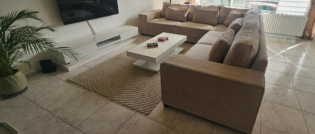 Grote design hoeksalon moet deze week weg, Ophalen, Overige materialen, 125 cm of meer, Nieuw