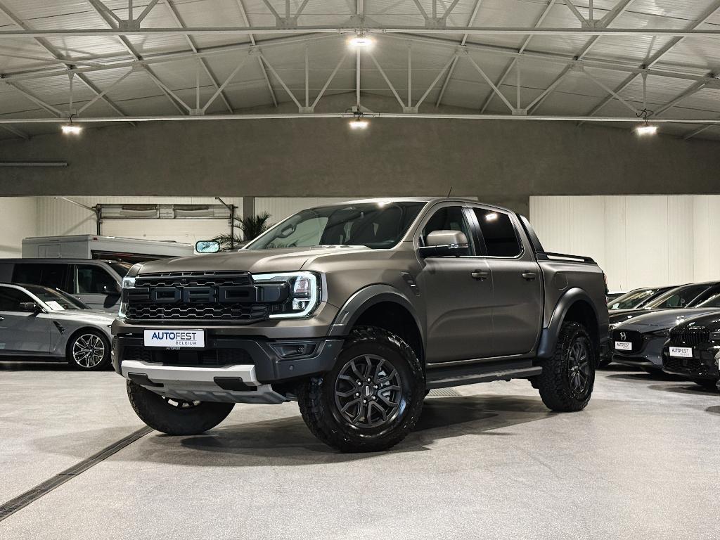 Ford Ranger Raptor Bi-Turbo | Lichte Vracht Stealth Bronze, Auto's, Automaat, Overige kleuren, 1996 cc, SUV of Terreinwagen