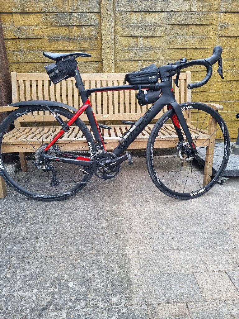 racefiets, Ophalen, 28 inch, Gebruikt, Carbon