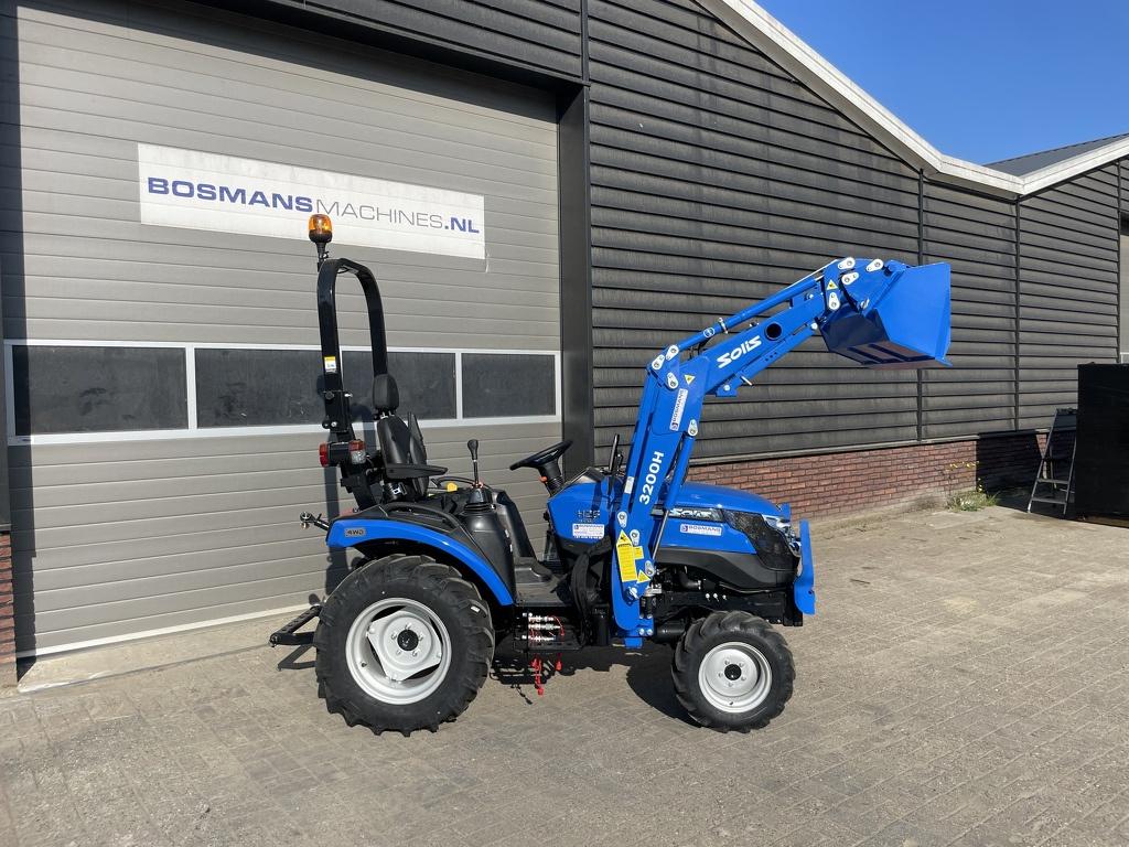Solis 26 HST minitractor met voorlader / frontlader NIEUW, Zakelijke goederen, Nieuw, Overige merken, Tot 2500