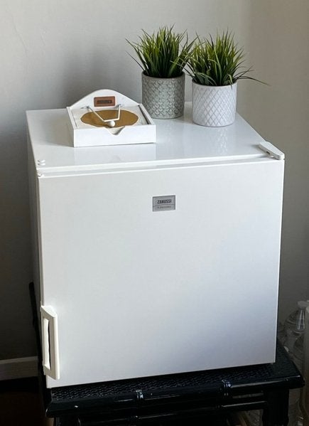 Zanussi (elektrolux) kleine diepvries 50 liter, Elektronische apparatuur, Gebruikt, Minder dan 85 cm, Minder dan 60 cm, Energieklasse A of zuiniger