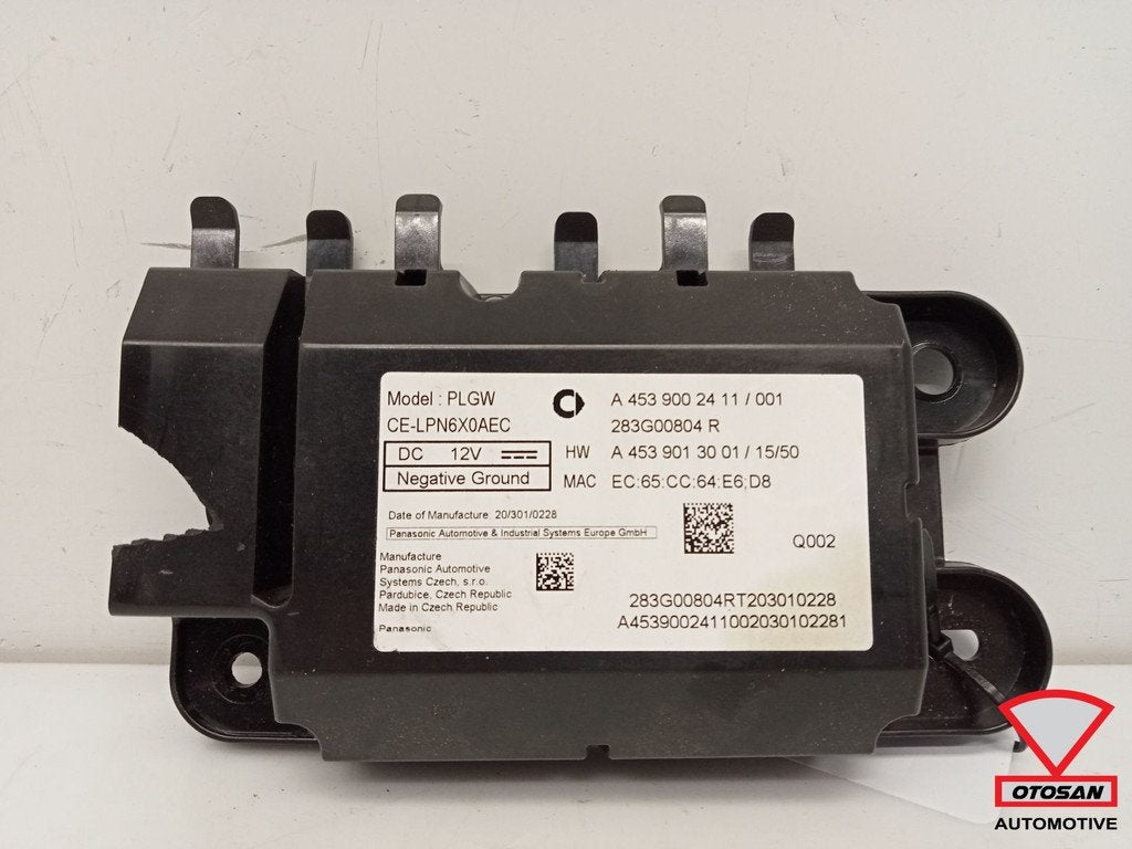 Module Bluetooth Smart Fortwo 453 2015+ A4539002411, Mercedes-Benz AG, Utilisé, Mercedesstrasse 120
70372  Stuttgart, DE, Dialog@mercedes-benz.com