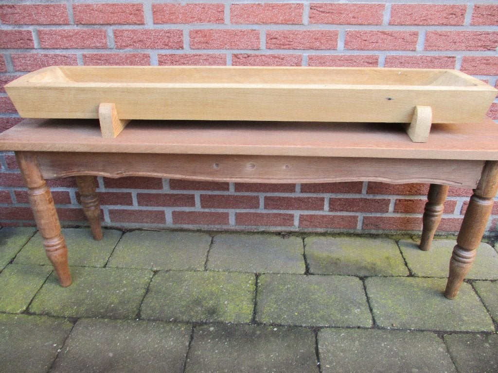 Houten bakken voor deco . Massief, Maison & Meubles, Enlèvement, Comme neuf, Bois, Balance
