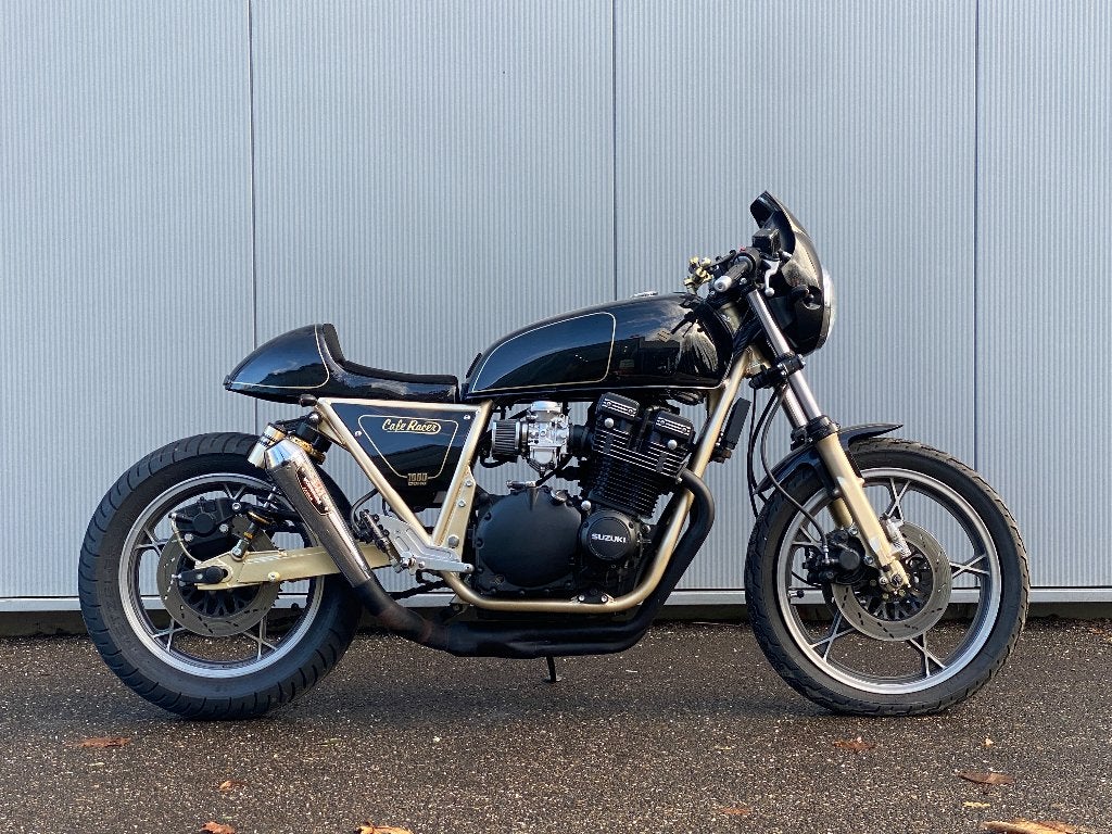 Suzuki GS 1000 Café Racer " John Player Special Edition ", Motoren, Motoren | Suzuki, 1074 cc, 4 cilinders, Motorrijbewijs A, Bedrijf
