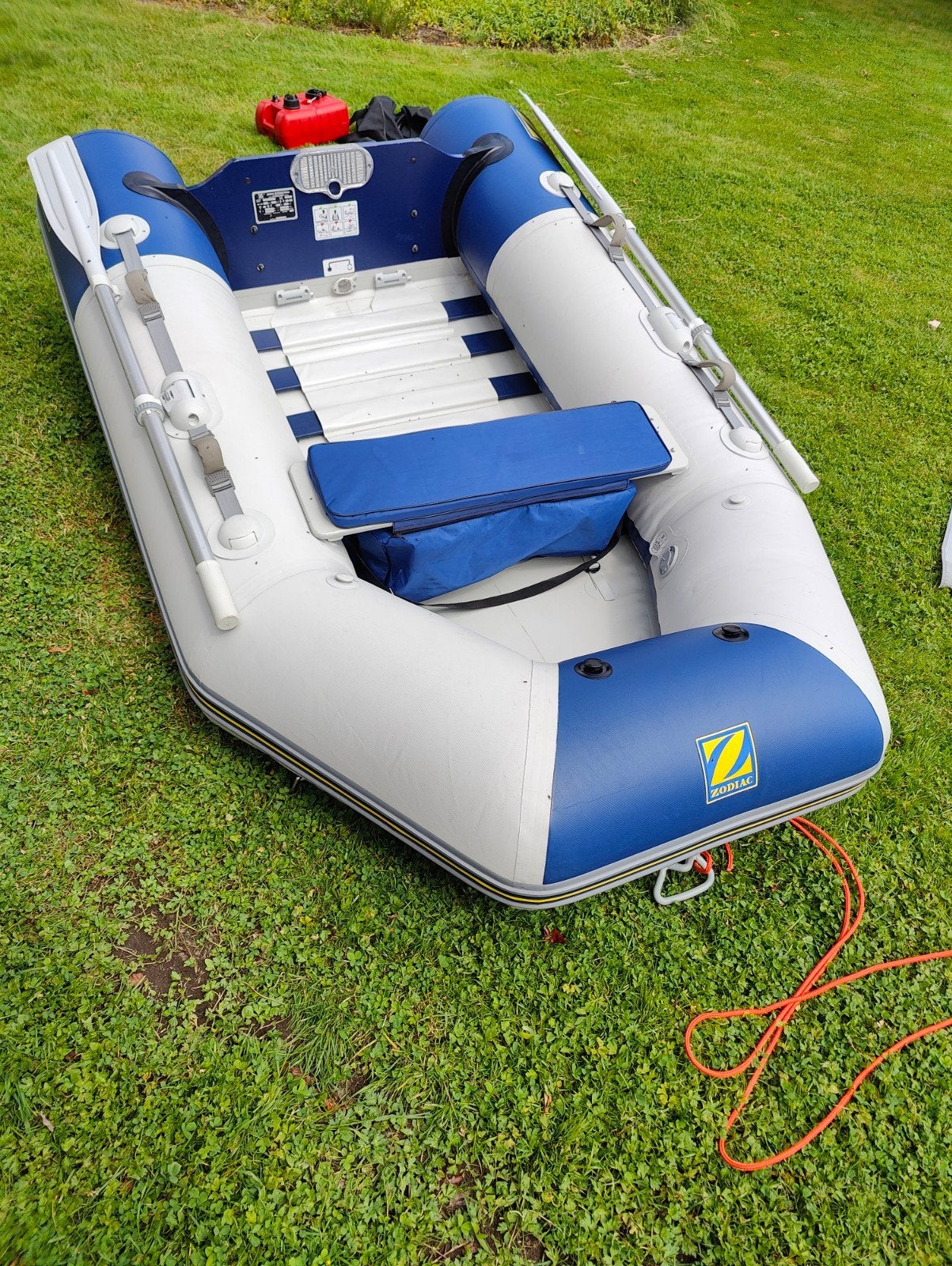 Zodiac c240 met Yamaha 4pk nieuwstaat, Enlèvement, Yamaha