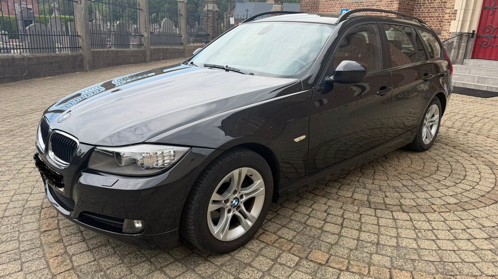Bmw 318d E91 Facelift 1st eignaar, Auto's, 100 kW, Achterwielaandrijving, 4 cilinders, Zwart