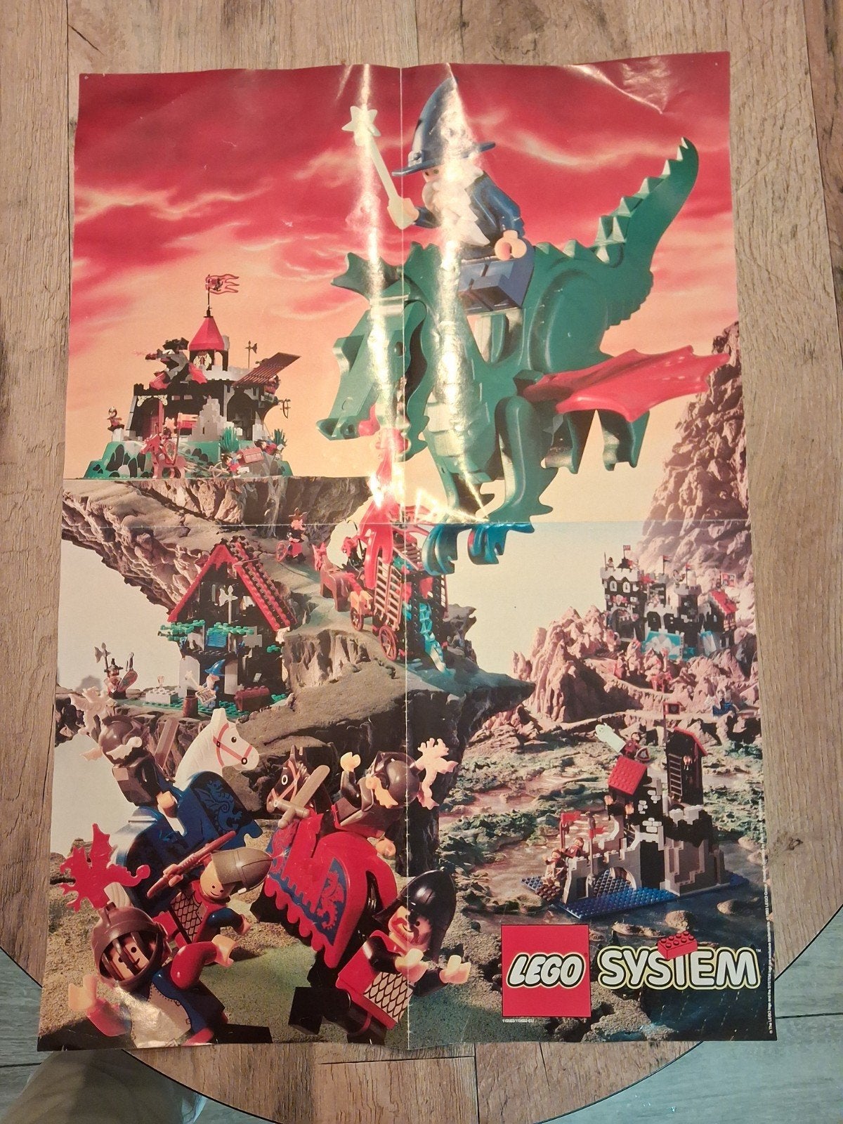 Affiche rare du système Lego, Envoi, Lego