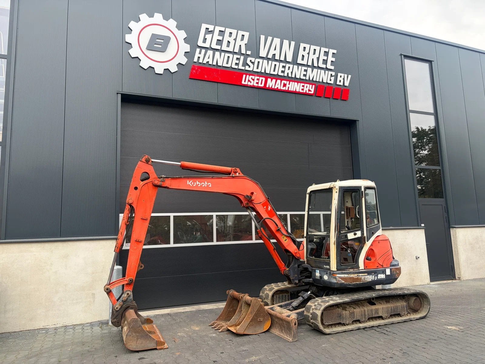 Kubota kx161-3 midigraver/graafmachine, Articles professionnels, Excavatrice