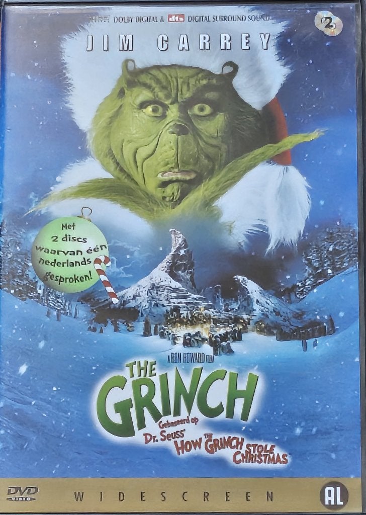 The Grinch (2000) 2 Disc Edition, Cd's en Dvd's, Ophalen of Verzenden, Zo goed als nieuw, Nederlands, Nederlands