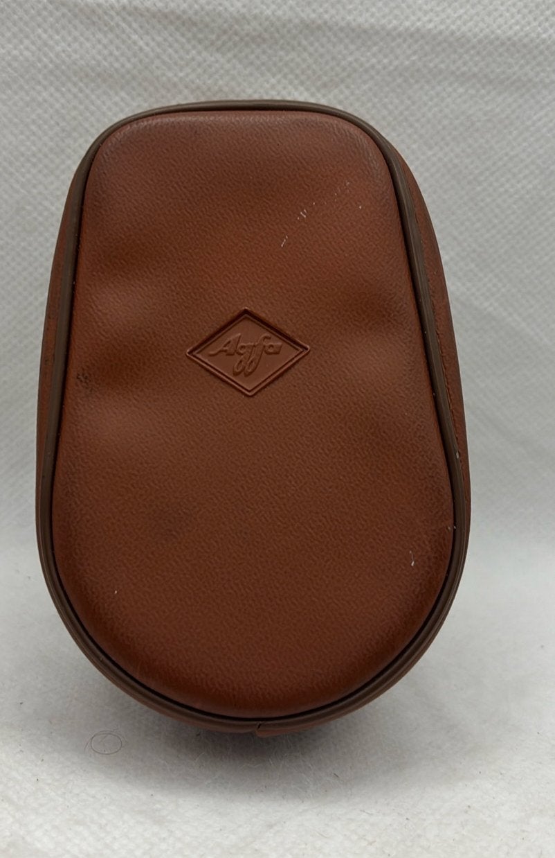 Vintage Agfa Brown Camera Accessory Case – Made in Germany, Audio, Tv en Foto, Ophalen of Verzenden, Gebruikt, Goud