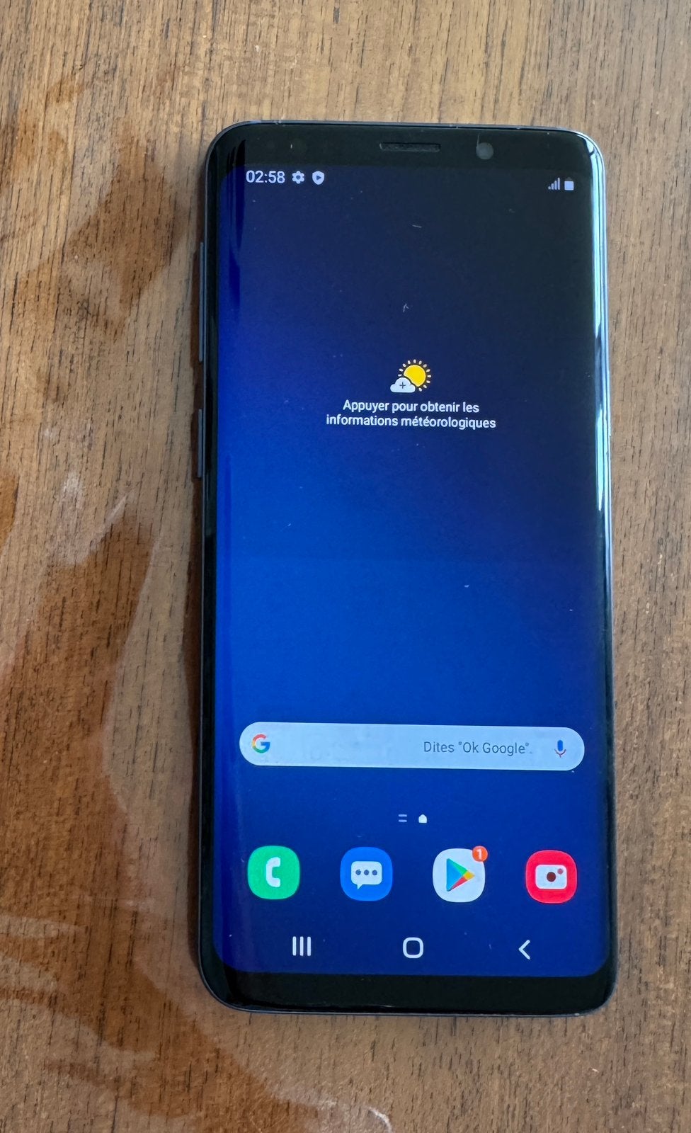 Samsung Galaxy S9, Telecommunicatie, Mobiele telefoons | Samsung, Gebruikt, Blauw, Ophalen of Verzenden, Zonder simlock
