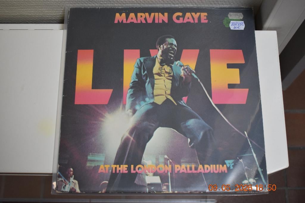 LP : Marvin Gaye - Live at the London Palladium (2 LP's), Double LP, Enlèvement ou Envoi, Utilisé, Soul, Nu Soul ou Neo Soul