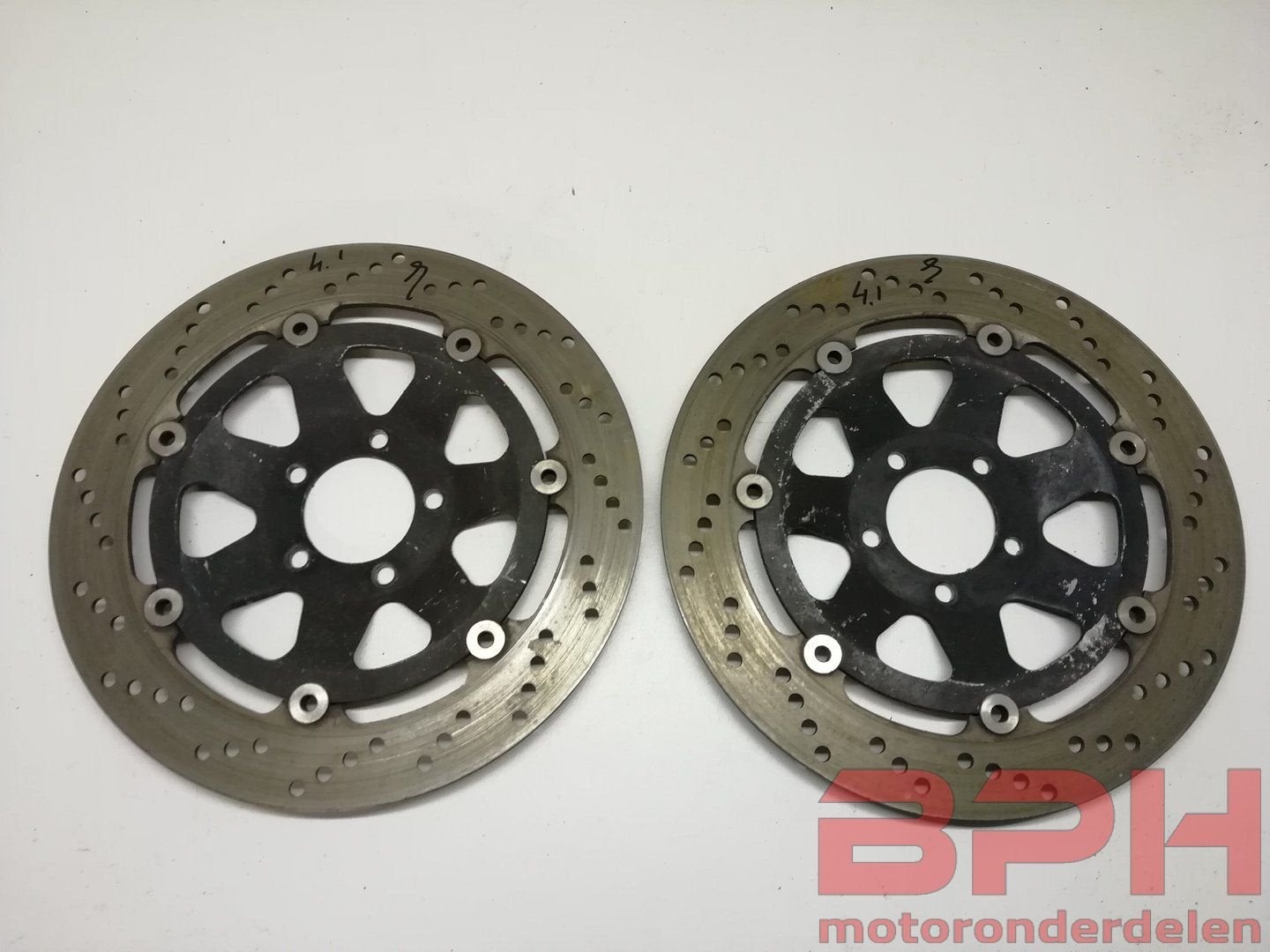 Remschijven Suzuki GSX-R 1100 1986 t/m 1988 brake disc GSXR, Gebruikt, -, -, Ophalen of Verzenden