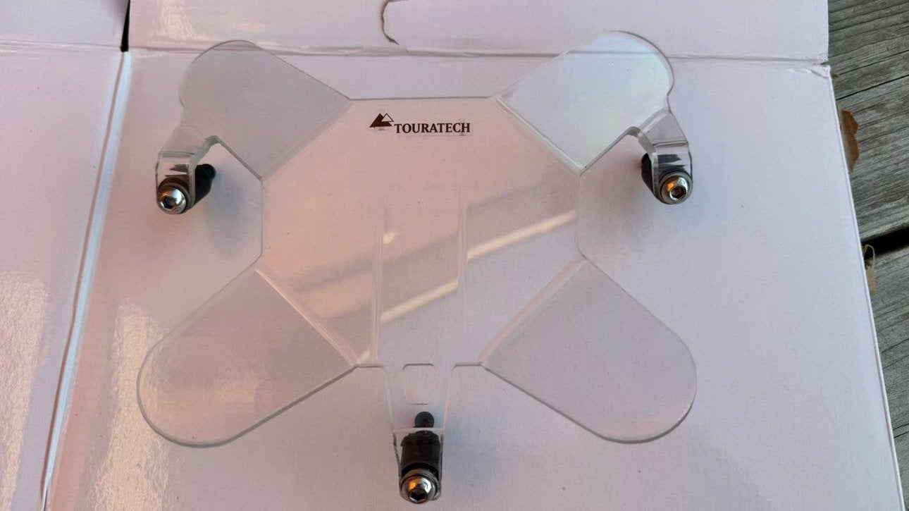 BMW R1300GS adventure: koplampbescherming Touratech, Motoren, Ophalen