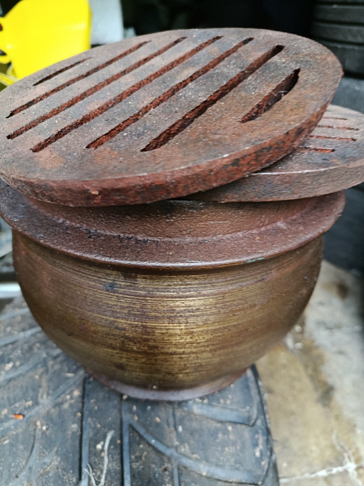 Casserole ou casseroles et grilles+couvercle pour ragoût de, Neuf, Autres carburants, Poêle à charbon, Enlèvement