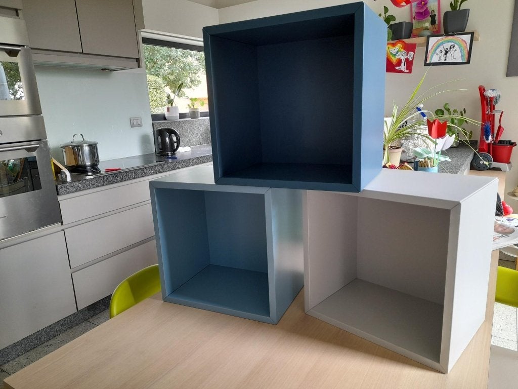 4 eket kasten / onderdelen te koop, Maison & Meubles, Enlèvement, Utilisé