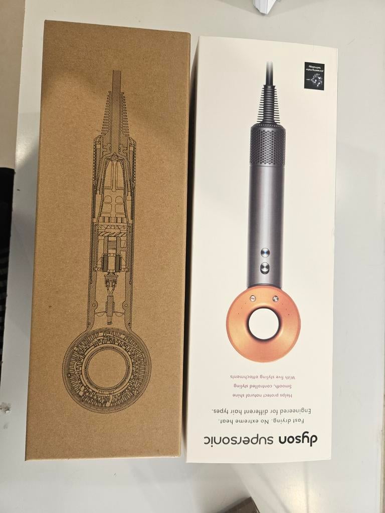 Haardroger Dyson, Ophalen