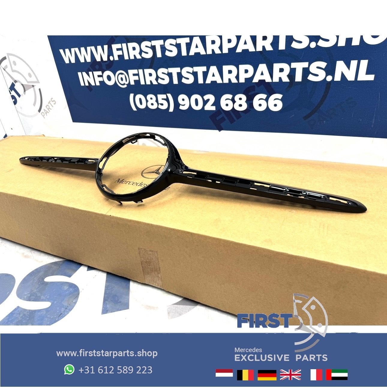 W177 GRIL MIDDEN FRAME origineel Mercedes A Klasse 2019-2023, Gebruikt, -, Ophalen of Verzenden, -