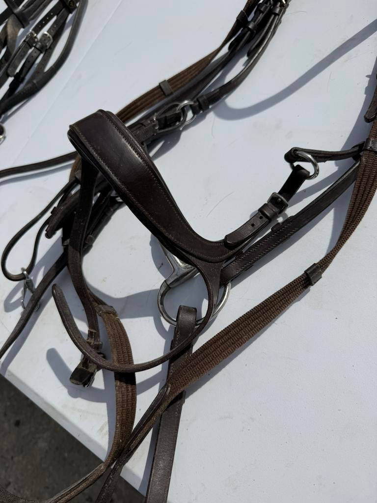 Ergonomisch hoofdstel leder Full, Enlèvement, Comme neuf