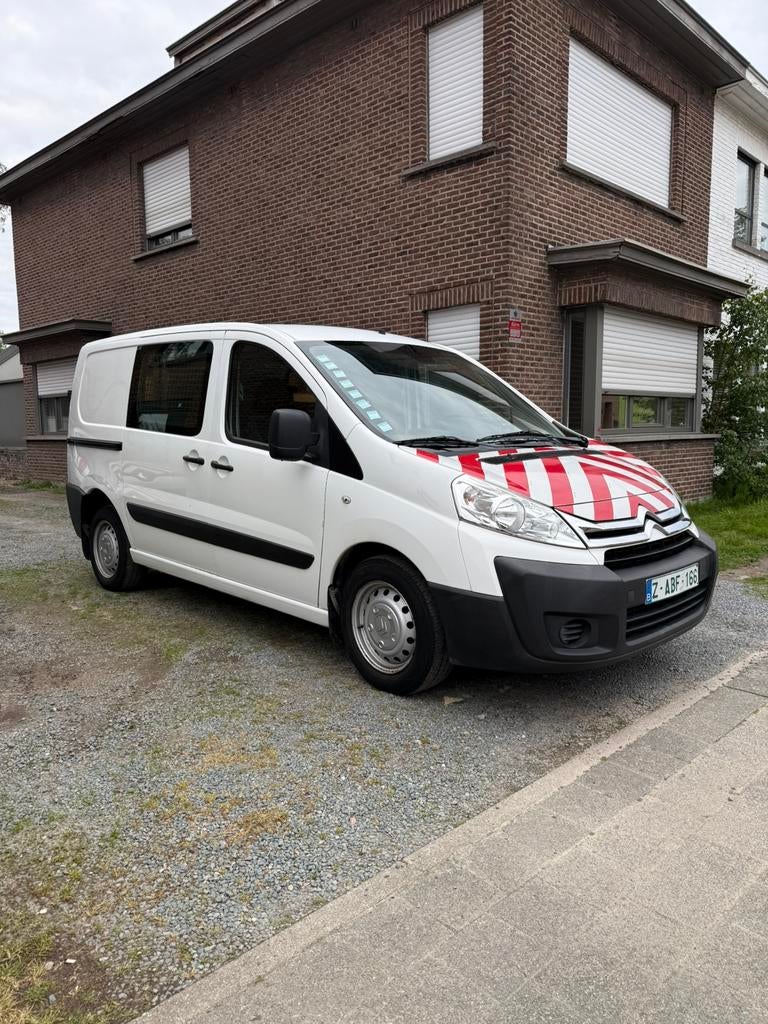 Citroën jumpy 1.6HDI / euro5 / Airco / Gekeurd / BTW WAGEN, Voorwielaandrijving, Stof, Zwart, 4 cilinders