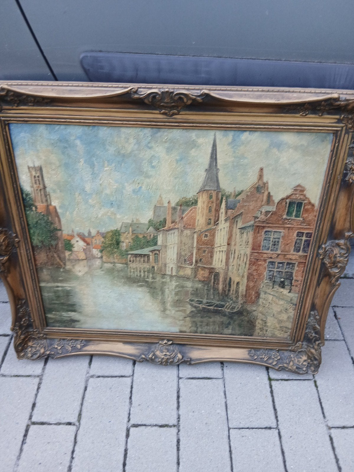 Schilderij brugge, Enlèvement