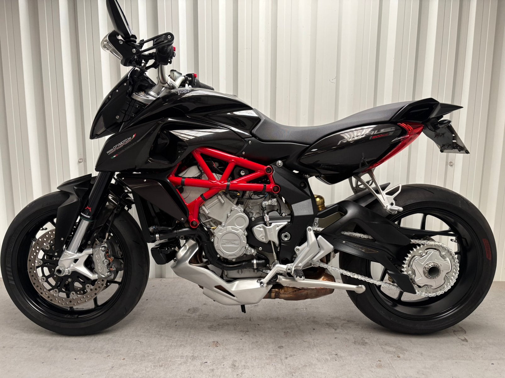 MV AGUSTA RIVALE 800 PERFECTE STAAT *** garantie ***, Motoren, Bedrijf