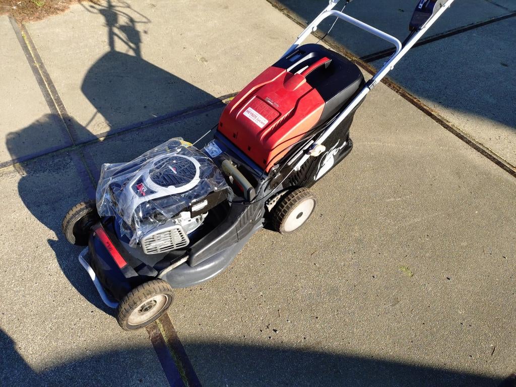 Efco grasmaaier, Tuin en Terras, Grasmaaiers, Zo goed als nieuw, Benzine-grasmaaier, 50 cm of meer, Cirkelmaaier, Mulchfunctie