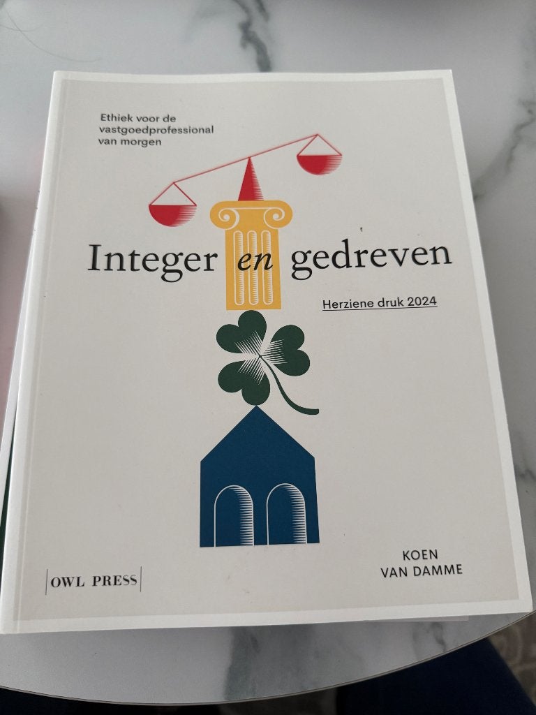 Vastgoed Integer en gedreven, Boeken, Ophalen, Nieuw, Hogeschool, Koen Van Damme
