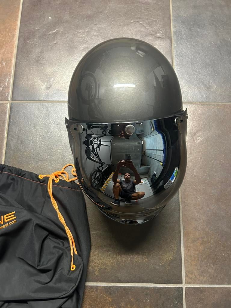 Casque moto, Enlèvement, Comme neuf