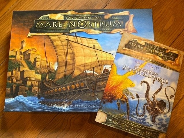 MARE NOSTRUM + EXTENSION MYTHOLOGIQUE - superbe jeu neuf, Envoi