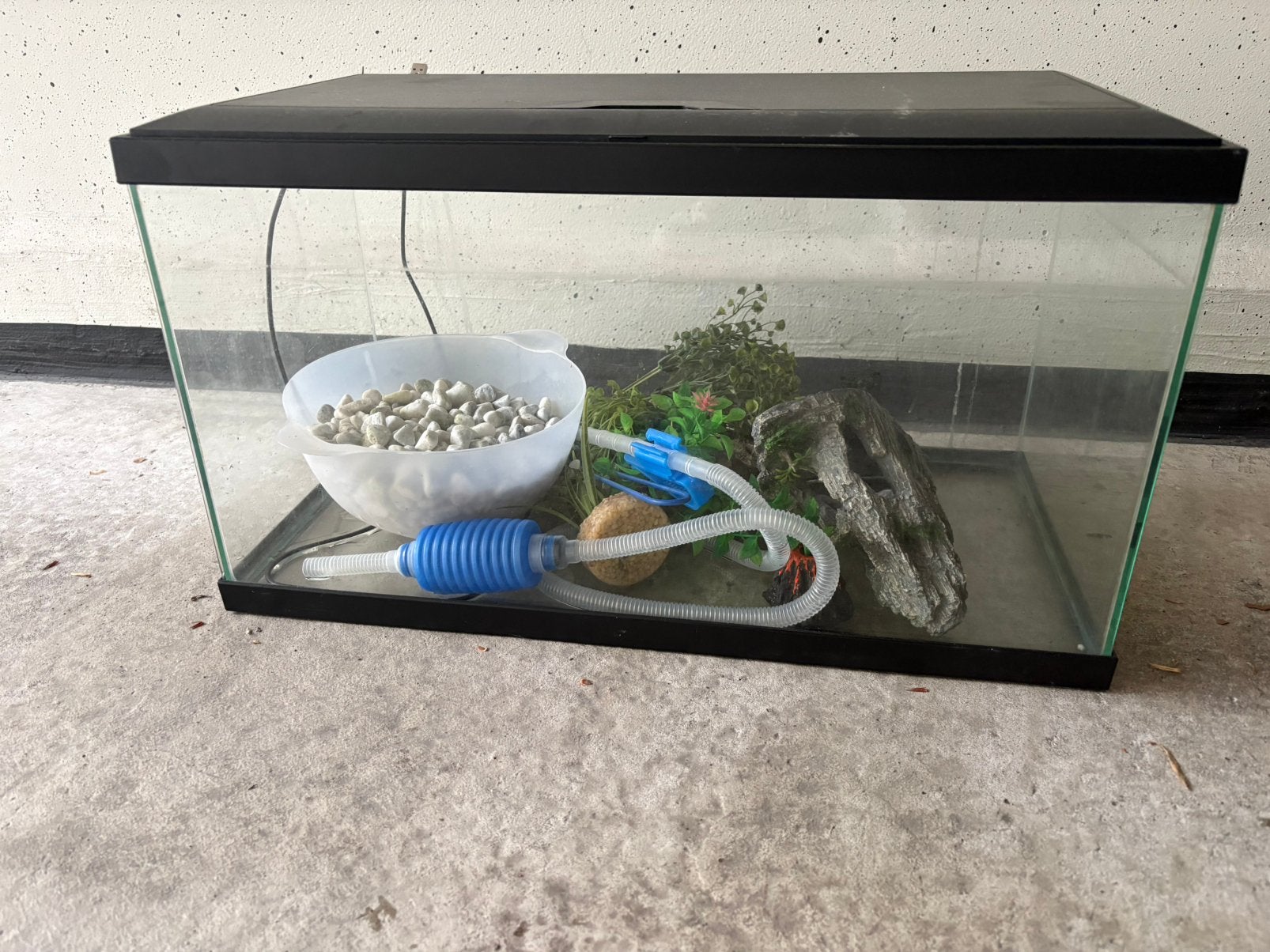 Aquarium 60l te koop, Ophalen, Zo goed als nieuw