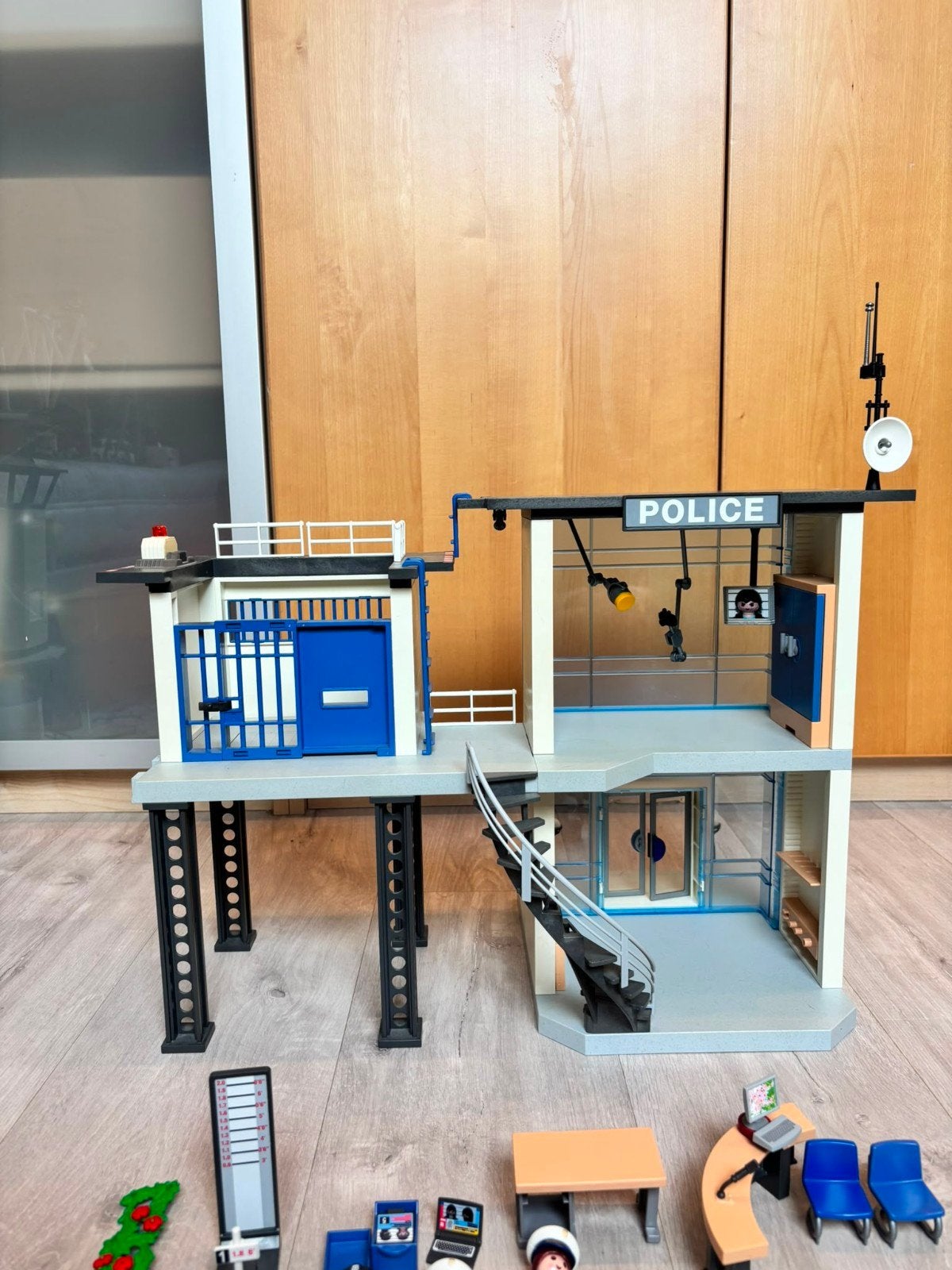Playmobil 5182, Bâtiment, Utilisé, City action, Kit complet