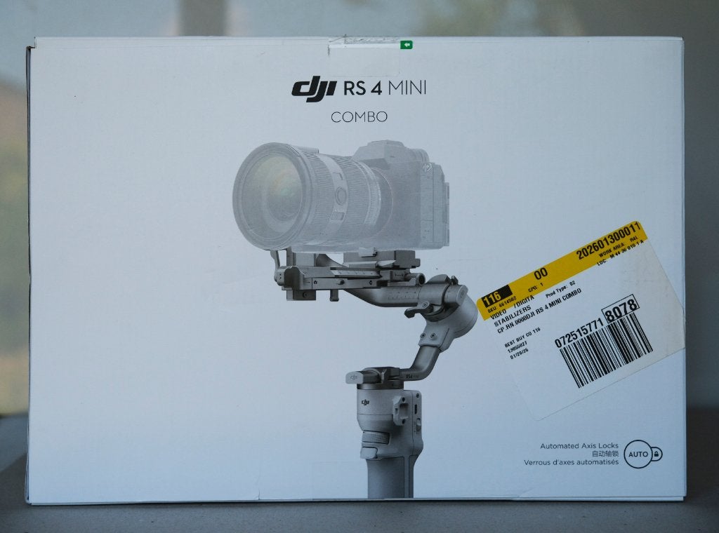 DJI RS4 Mini Combo gimbal Nieuw, nog niet uit doos gehaald, Audio, Tv en Foto, Fotocamera's Digitaal, Nieuw, Fujifilm, Ophalen of Verzenden