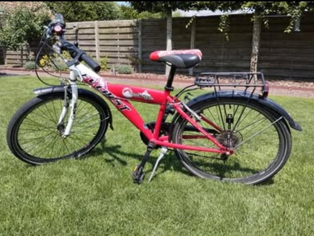 Fiets 24 inch, Ophalen