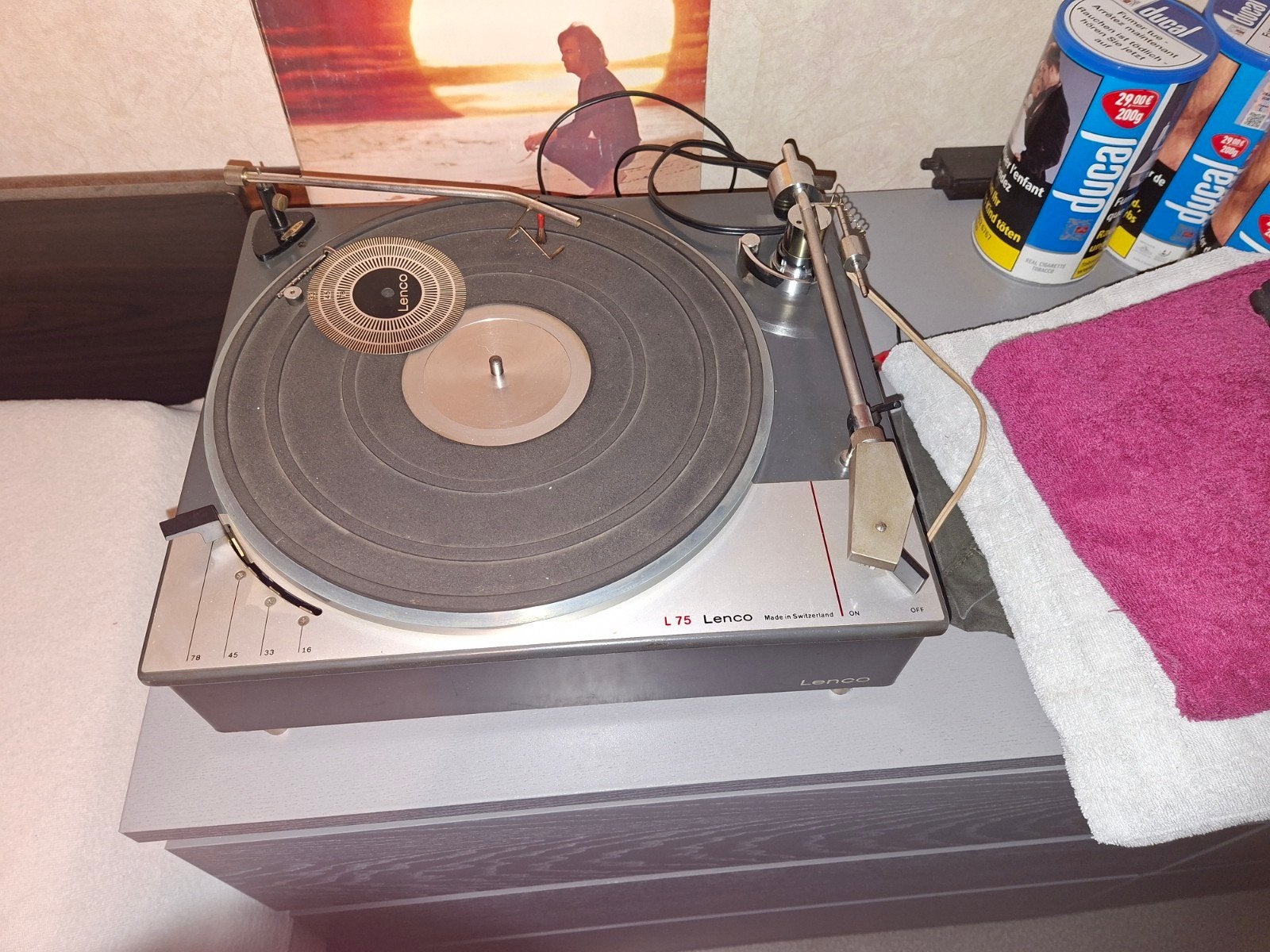 lenco l75, Enlèvement, Comme neuf, Tourne-disque, Autres marques