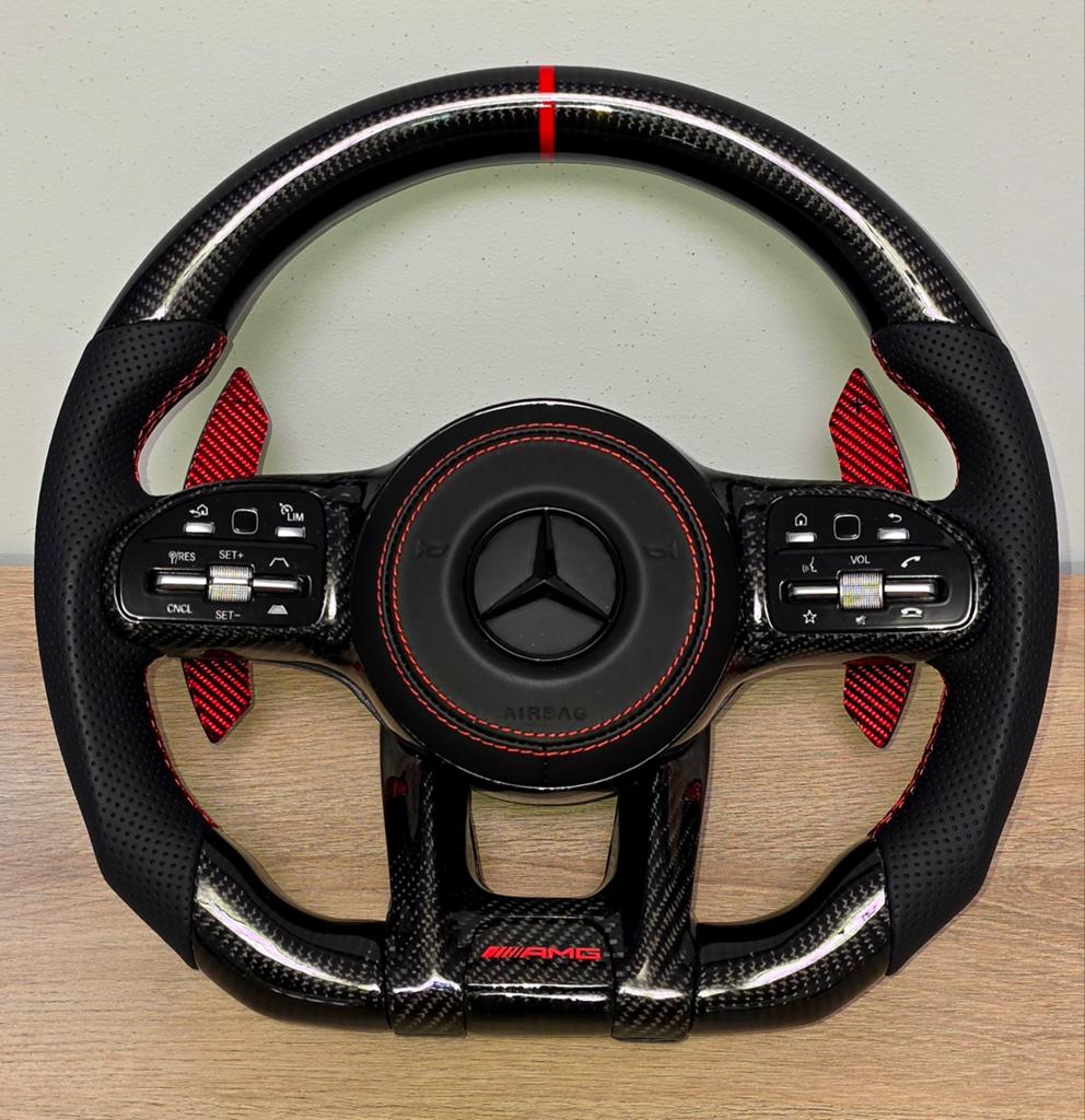 Meecedes AMG Carbon stuur, Autos : Pièces & Accessoires, Commande, Enlèvement