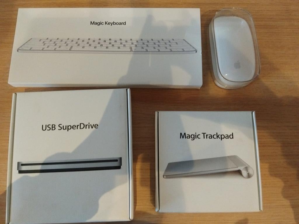 Apple magic mouse, keyboard, trackpad en superdrive, Enlèvement ou Envoi