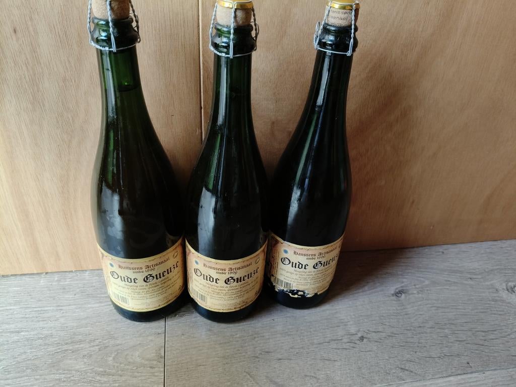 Oude Geuze van Hanssens, Ophalen