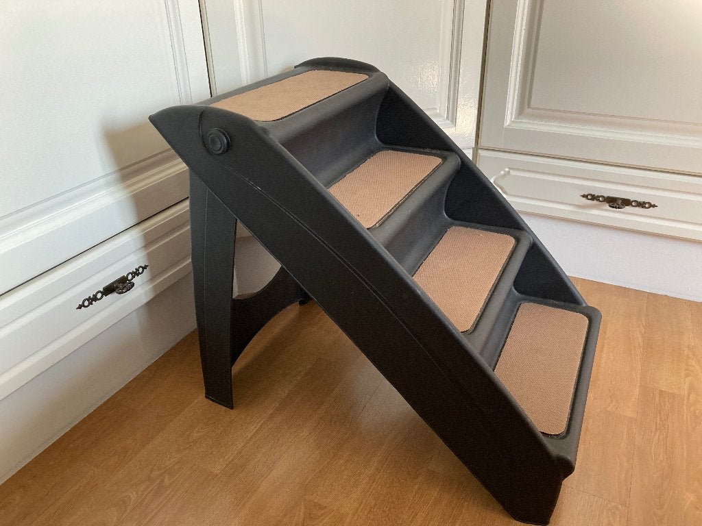Opvouwbare trap met 4 treden voor honden of katten, Dieren en Toebehoren, Ophalen of Verzenden, Hondentrap