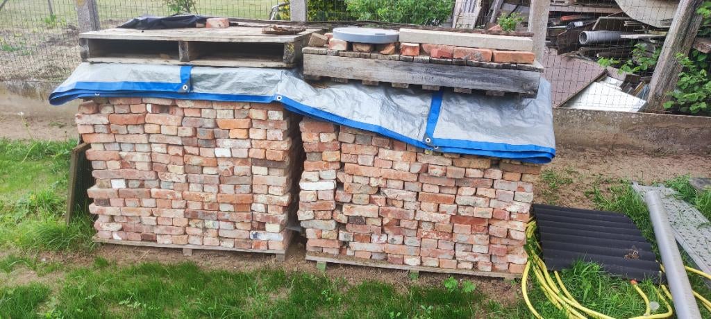 Oude Beerse steen gekuist, Doe-het-zelf en Bouw, Metselstenen, Ophalen, Bakstenen