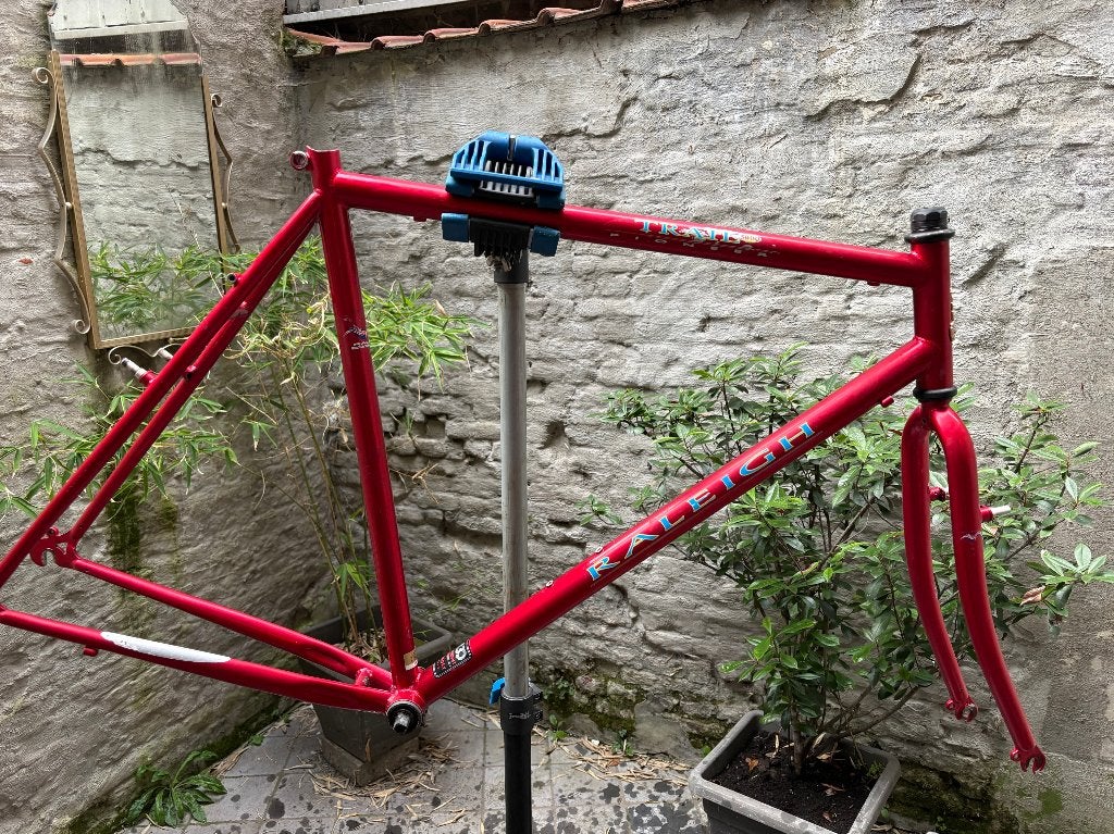 Raleigh Trail 3000 frameset - 28 inch ATB, 28 inch, Gebruikt, Velgrem, 57 tot 61 cm
