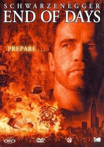 End of Days (1999) Dvd Arnold Schwarzenegger, Cd's en Dvd's, Vanaf 16 jaar, Nederlands, Actiethriller, Ophalen of Verzenden