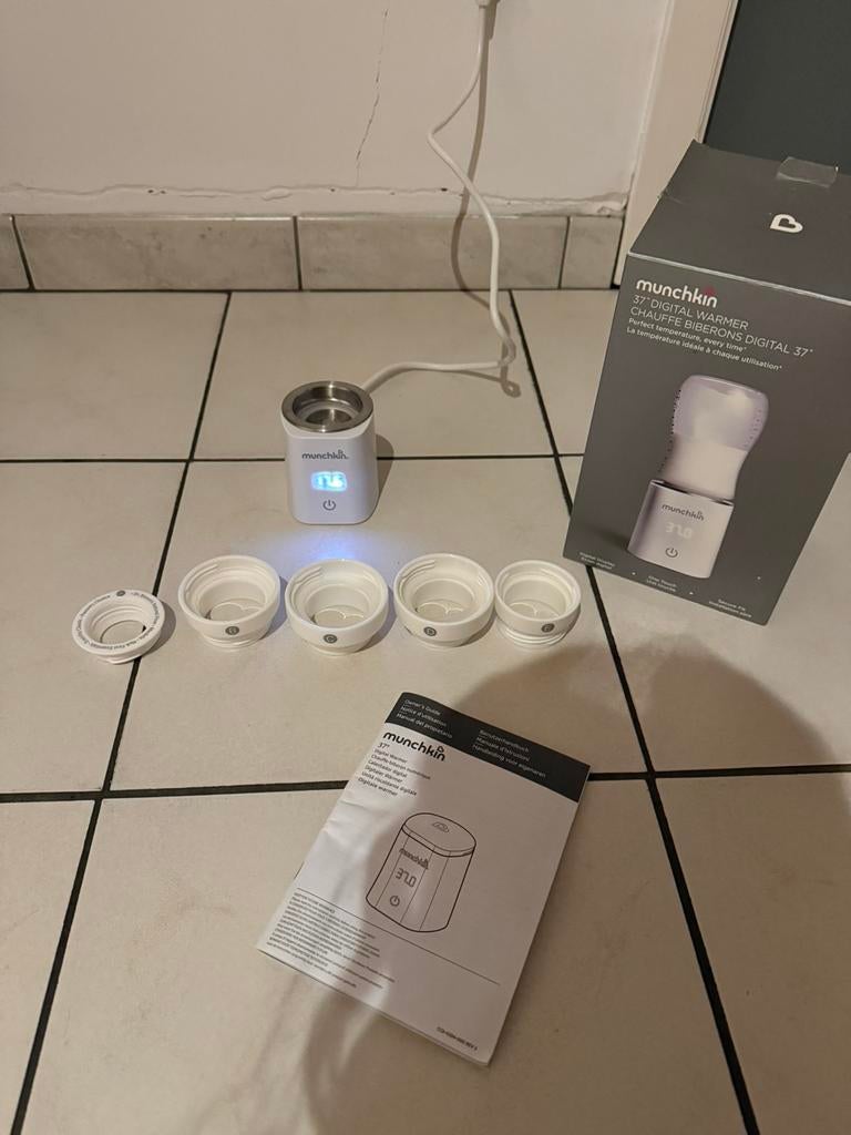 Munchkin flessenwarmer, Ophalen, Zo goed als nieuw